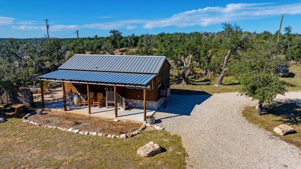 Rockin' R - Rustic Star Cabin Fredericksburg Exteriör bild